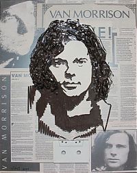 TopRq.com search results: portraits made out of cassette tapes