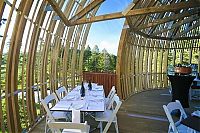 Art & Creativity: Redwoods Crysalis Treehouse restaurant, New Zealand