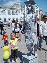 Art & Creativity: Living Statues Contest 2010, Yevpatoria