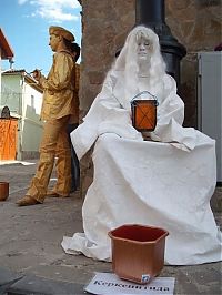 Art & Creativity: Living Statues Contest 2010, Yevpatoria