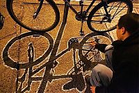 Art & Creativity: street art graffiti shadows