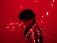 Art & Creativity: disco suit with lights