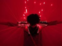 Art & Creativity: disco suit with lights