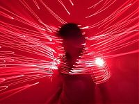 Art & Creativity: disco suit with lights