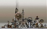 Art & Creativity: steampunk city