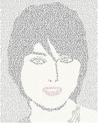 TopRq.com search results: typographic portraits