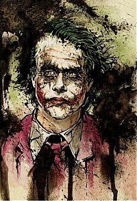 TopRq.com search results: Illustration inspired by Heath Ledger's Joker