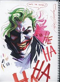 TopRq.com search results: Illustration inspired by Heath Ledger's Joker