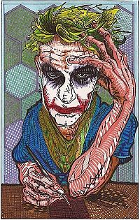 Art & Creativity: Illustration inspired by Heath Ledger's Joker