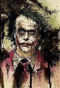 Art & Creativity: Illustration inspired by Heath Ledger's Joker