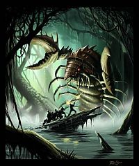 TopRq.com search results: scary monster artworks