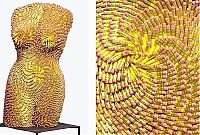 Art & Creativity: torsos made out of unusual material
