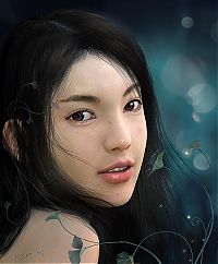 Art & Creativity: computer graphics digital painting portrait illustration