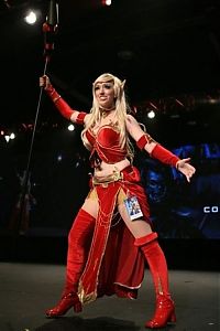 Art & Creativity: world of warcraft cosplay girl