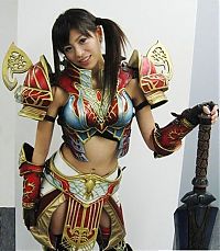 Art & Creativity: world of warcraft cosplay girl