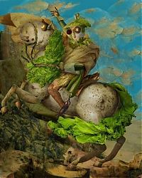 Art & Creativity: famous paintings made of vegetables