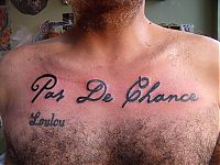 TopRq.com search results: typographic tattoos