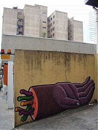 Art & Creativity: unusual street art graffiti