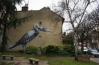 Art & Creativity: animal street art graffiti