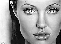 Art & Creativity: pencil drawing female portrait