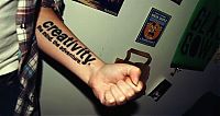 Art & Creativity: creative tattoo