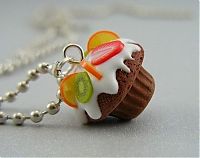 Art & Creativity: food shaped pendant and earrings