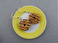 Art & Creativity: food shaped pendant and earrings