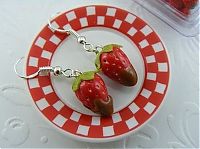 Art & Creativity: food shaped pendant and earrings