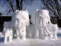 Art & Creativity: snow sculpture