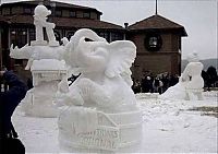 Art & Creativity: snow sculpture