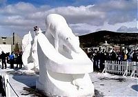 Art & Creativity: snow sculpture