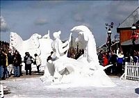 Art & Creativity: snow sculpture