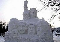 Art & Creativity: snow sculpture