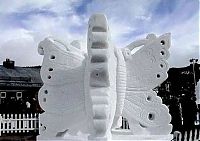 Art & Creativity: snow sculpture