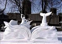 Art & Creativity: snow sculpture