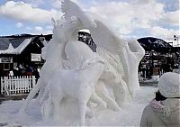 Art & Creativity: snow sculpture