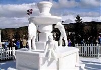 Art & Creativity: snow sculpture