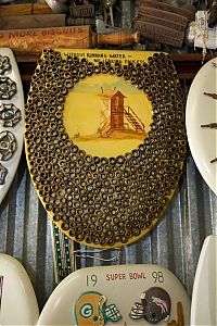 Art & Creativity: toilet seat art museum