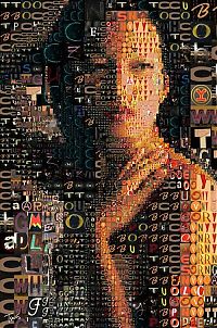 Art & Creativity: photographic mosaic portrait