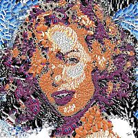 Art & Creativity: photographic mosaic portrait