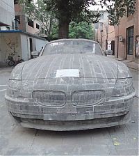 Art & Creativity: bmw z4 sculpture