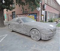 Art & Creativity: bmw z4 sculpture