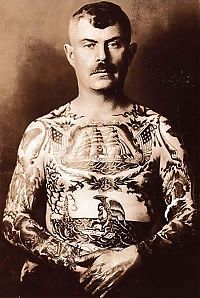 Art & Creativity: History: creative tattoo of the past