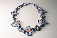 Art & Creativity: Banknote jewelery by Tine De Ruysser