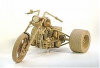 Art & Creativity: Cardboard vehicle by Chris Gilmour