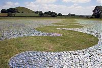 Art & Creativity: CD sea  by Bruce Munro