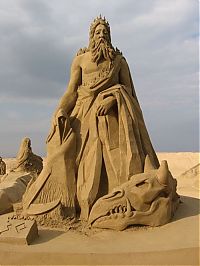 Art & Creativity: sand sculpture