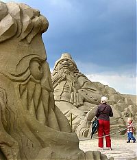 Art & Creativity: sand sculpture