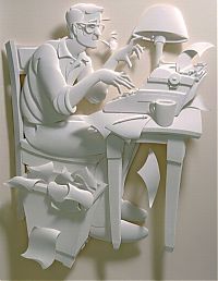 Art & Creativity: Paper sculpture by Jeff Nishinaka