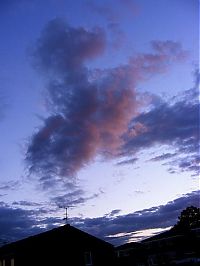 Art & Creativity: clouds formation creates a horse